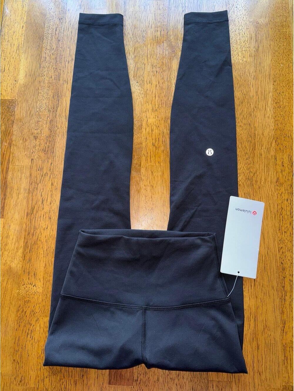 Lululemon Wunder Train High Rise 28” Black Size 2 NWT